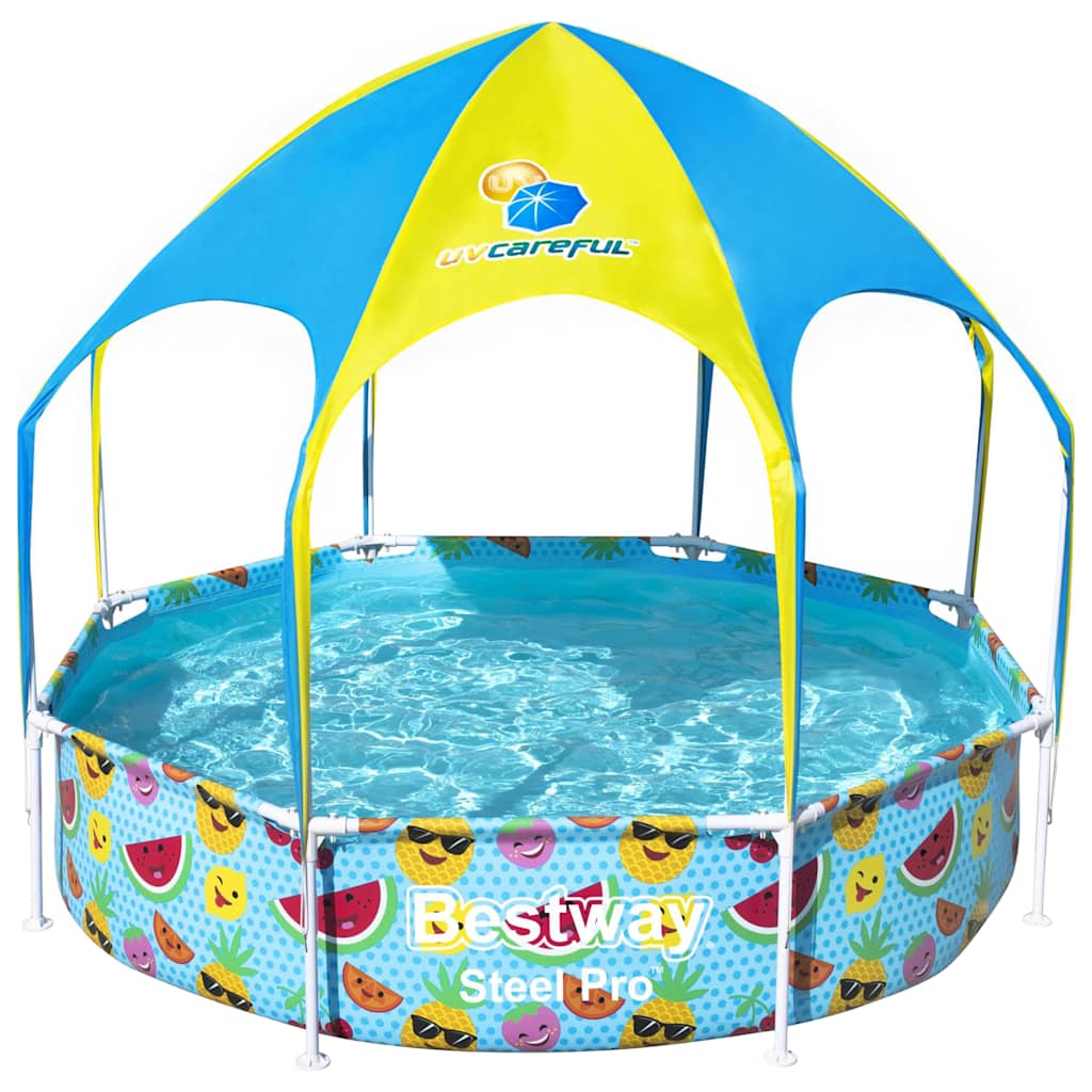 Steel Pro UV Careful Above Ground Pool for Kids 244x51 cm