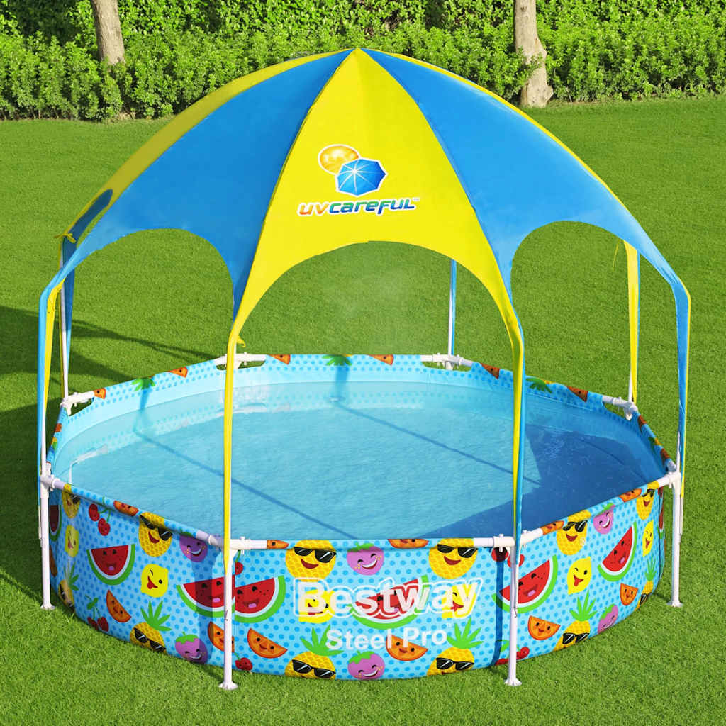 Steel Pro UV Careful Above Ground Pool for Kids 244x51 cm