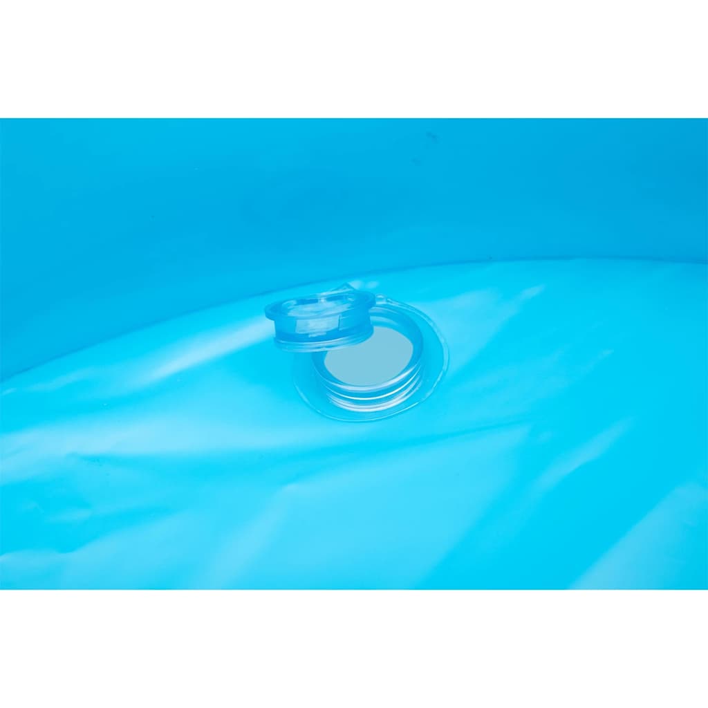 Inflatable Kids Pool Blue 229x152x56 cm