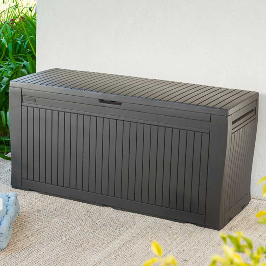 Outdoor Storage Box Comfy 270L Anthracite