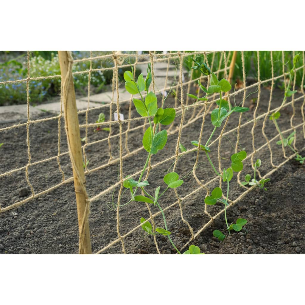 Plant Climbing Netting Jute 1.8x5 m Natural