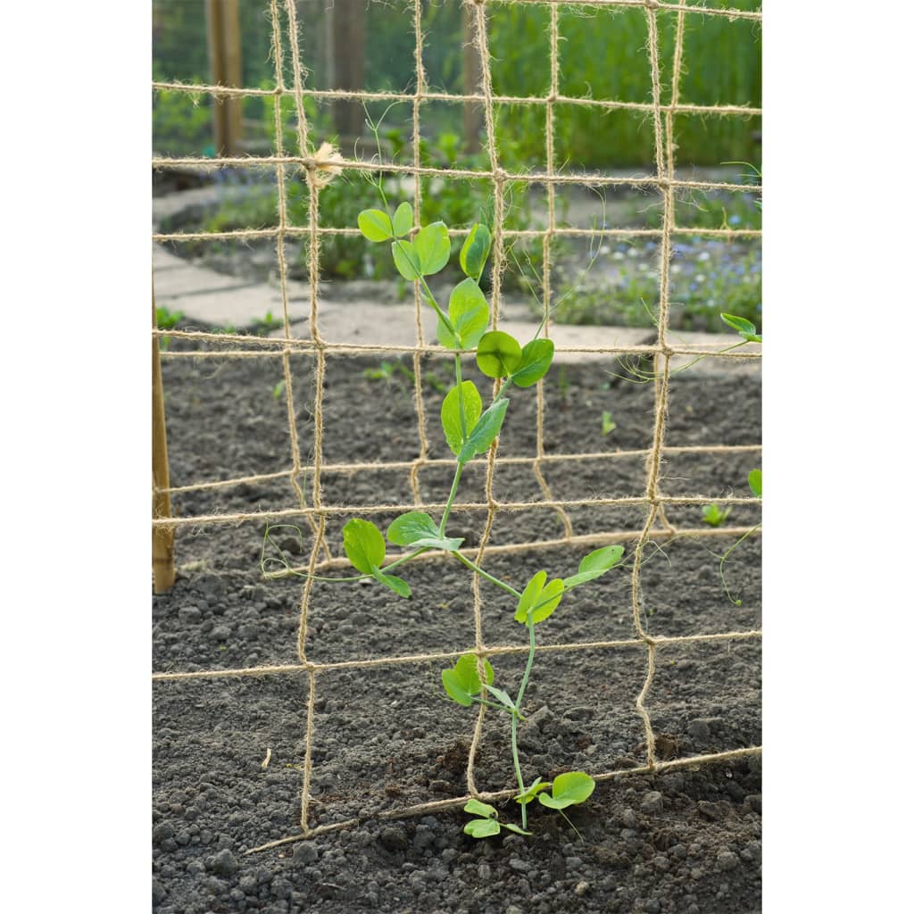 Plant Climbing Netting Jute 1.8x5 m Natural