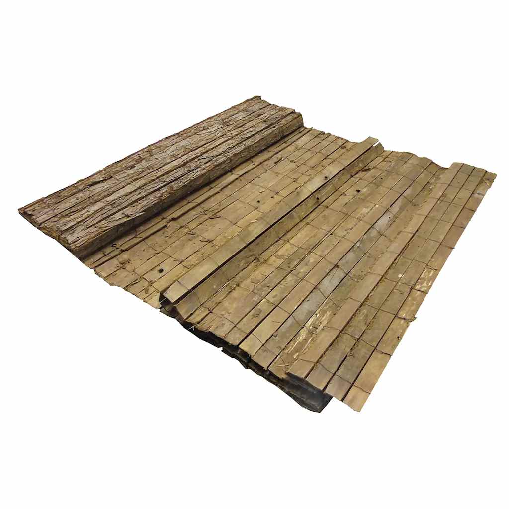 Garden Screen Natural Pine Bark 1x3 m 5 mm Thick