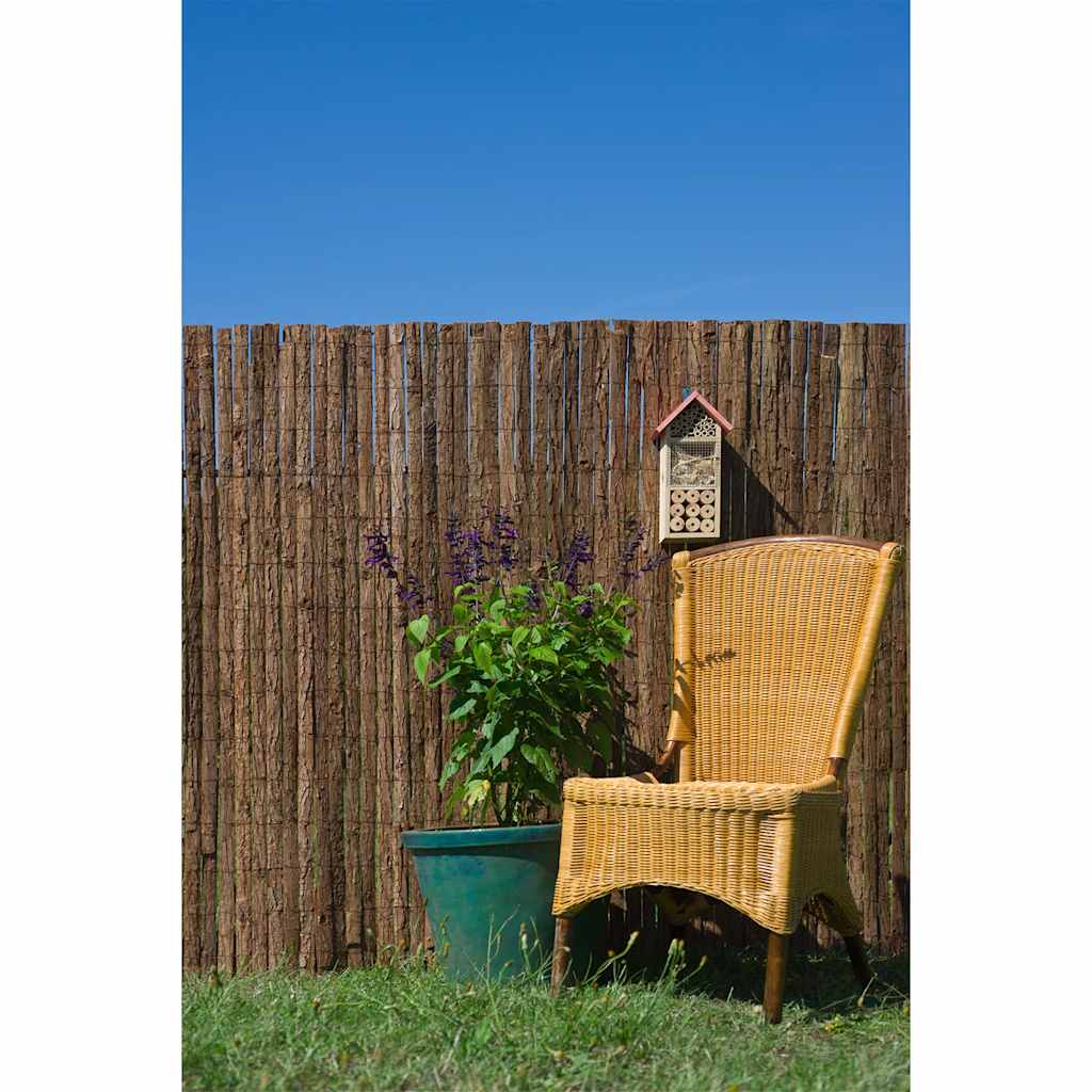Garden Screen Natural Pine Bark 1x3 m 5 mm Thick