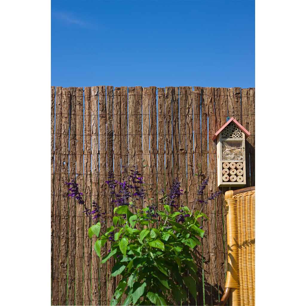 Garden Screen Natural Pine Bark 1x3 m 5 mm Thick