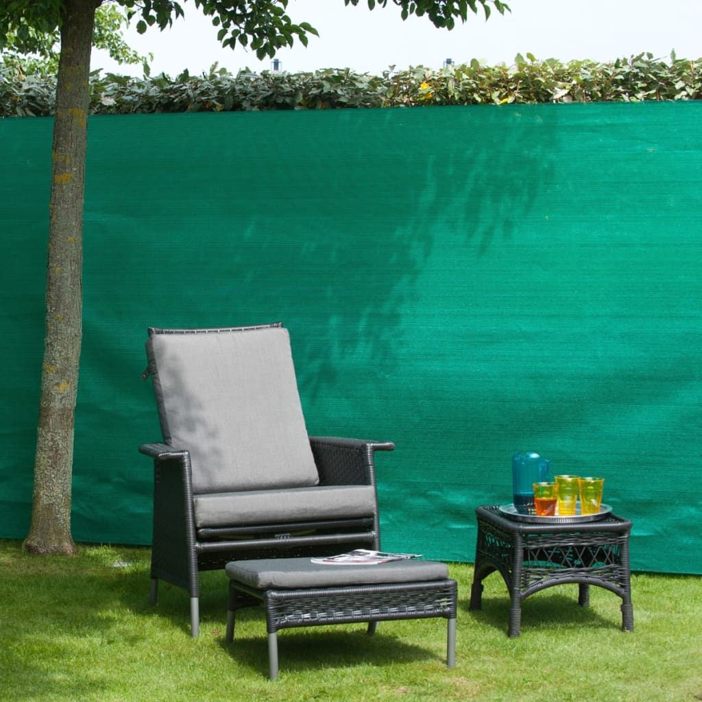 Garden Sight Break Fencing PE 1.5x5 m Green