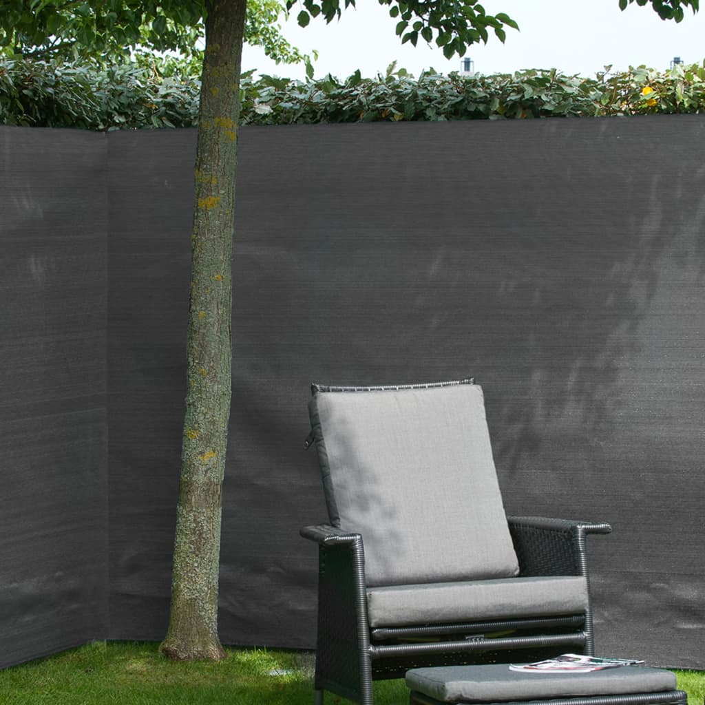 Garden Sight Break Fencing PE 1.2x5m Anthracite