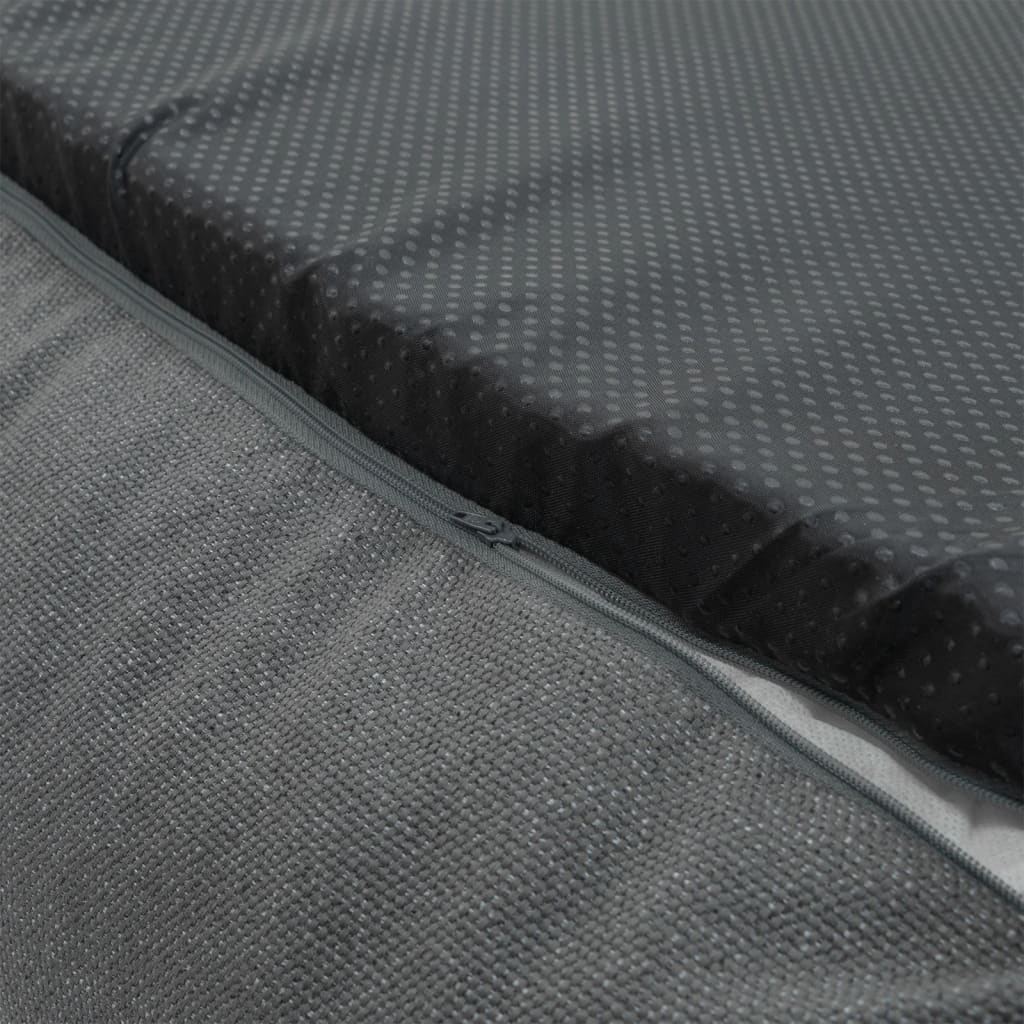 Outdoor Dog Bed Manchester 80x67x22 cm Grey