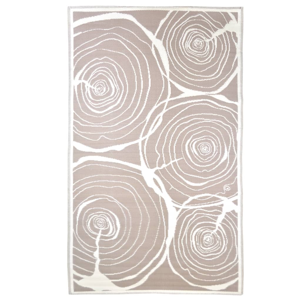 Outdoor Rug 240x150cm Growth Rings