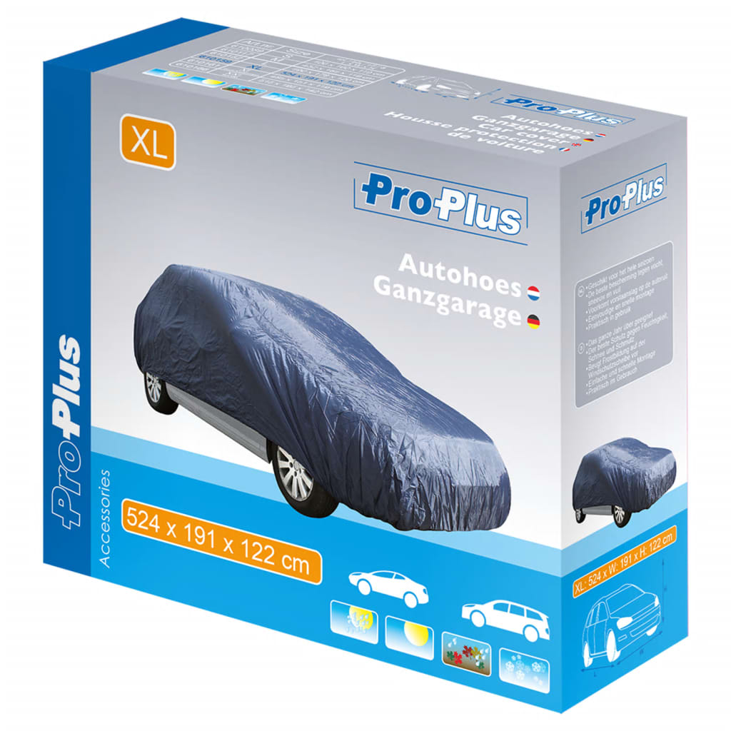Car Cover XL 524x191x122 cm Dark Blue