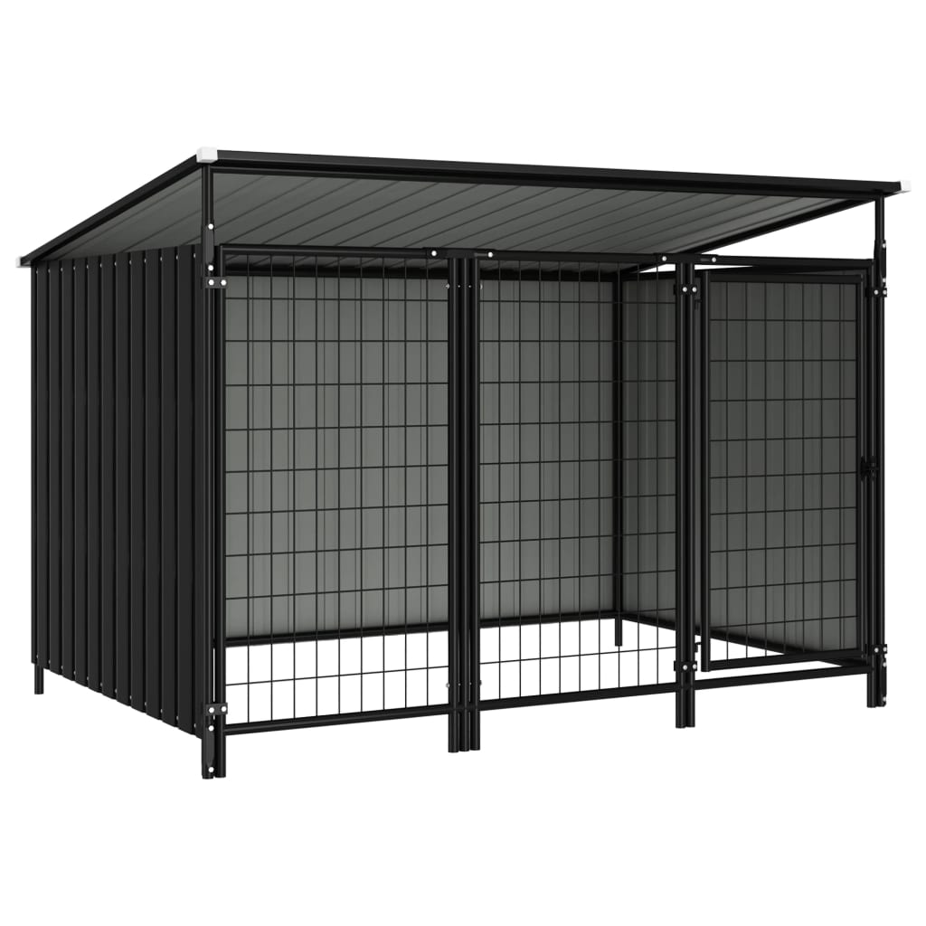 Outdoor Dog Kennel 193x133x116 cm