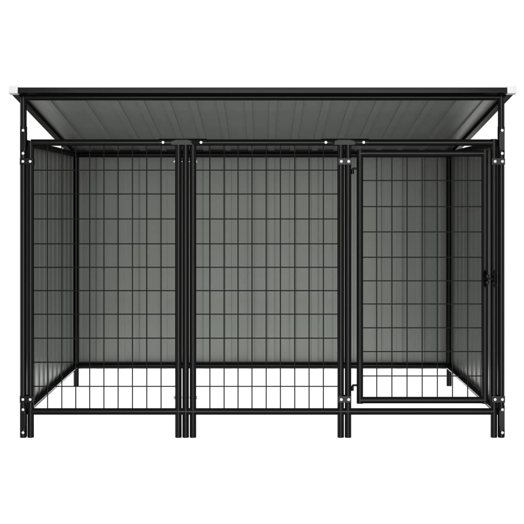 Outdoor Dog Kennel 193x133x116 cm