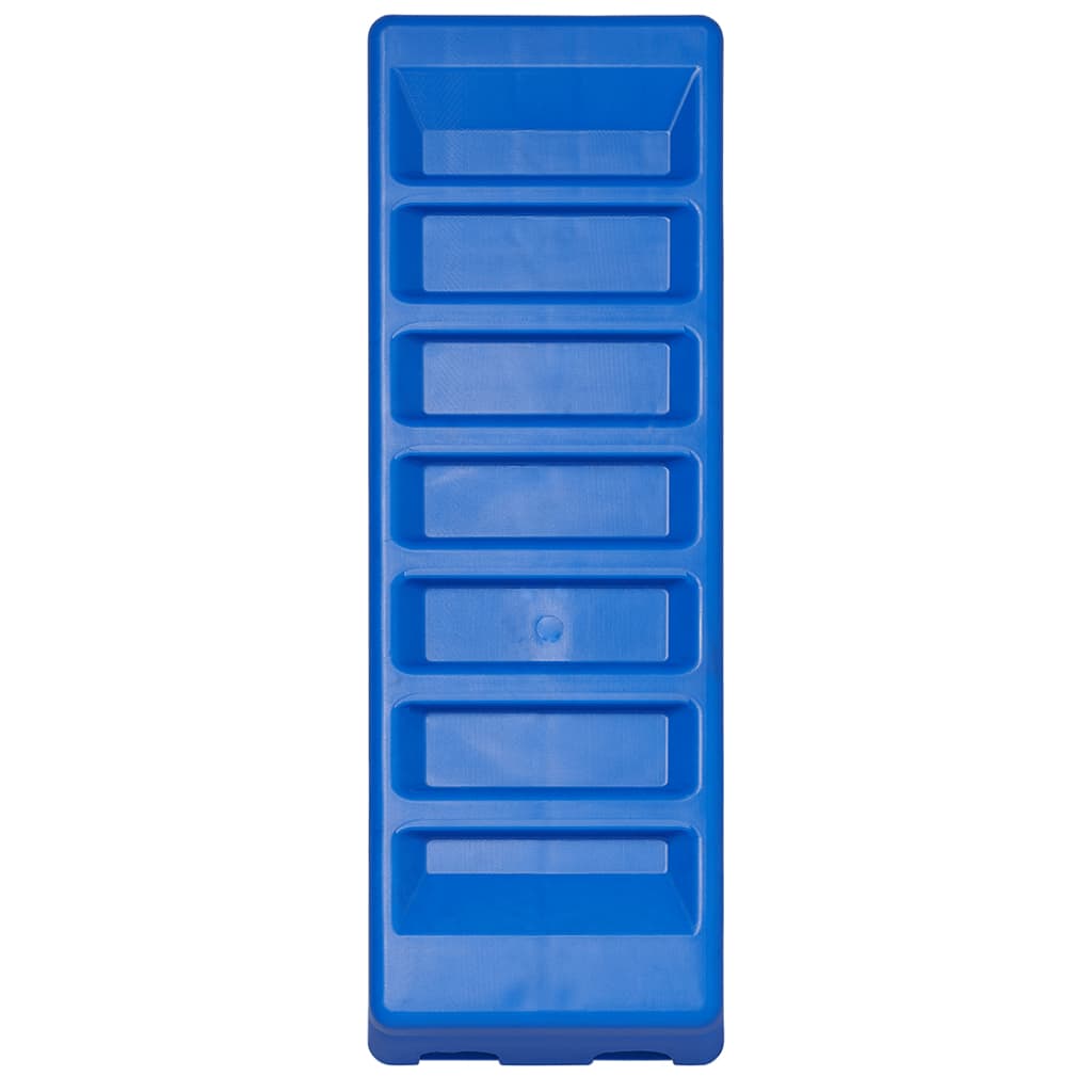 2-Piece Caravan Leveller Set 75mm Plastic Blue