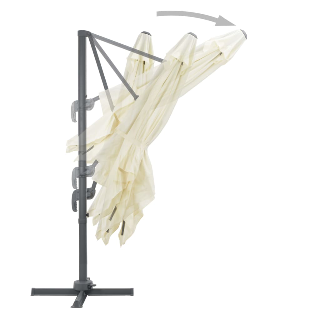 Garden Parasol with Portable Base Sand