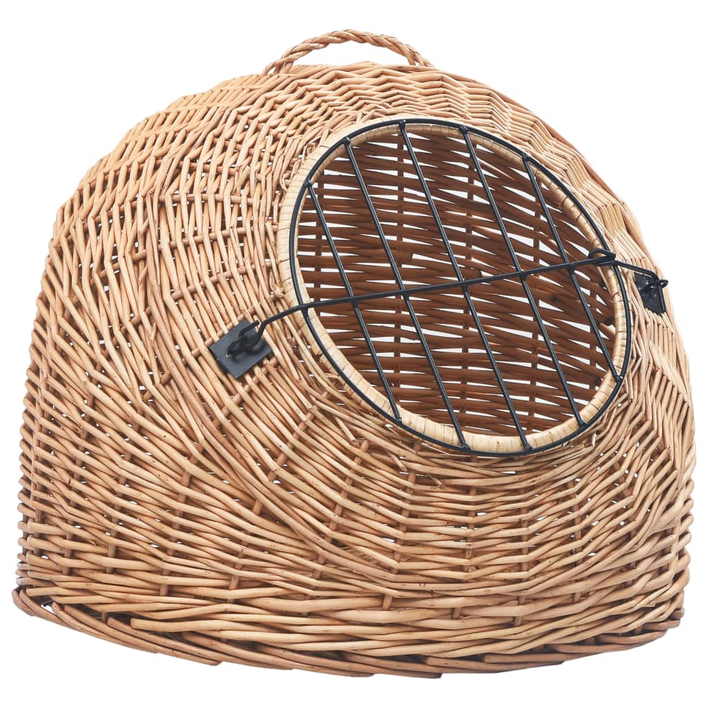 Cat Transporter 45x35x35 cm Natural Willow