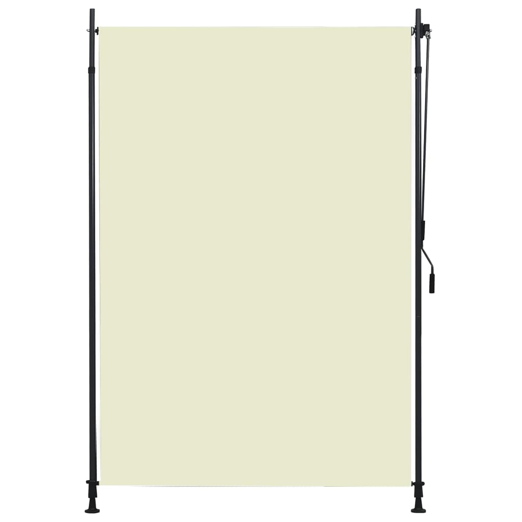 Outdoor Roller Blind 150x270 cm Cream