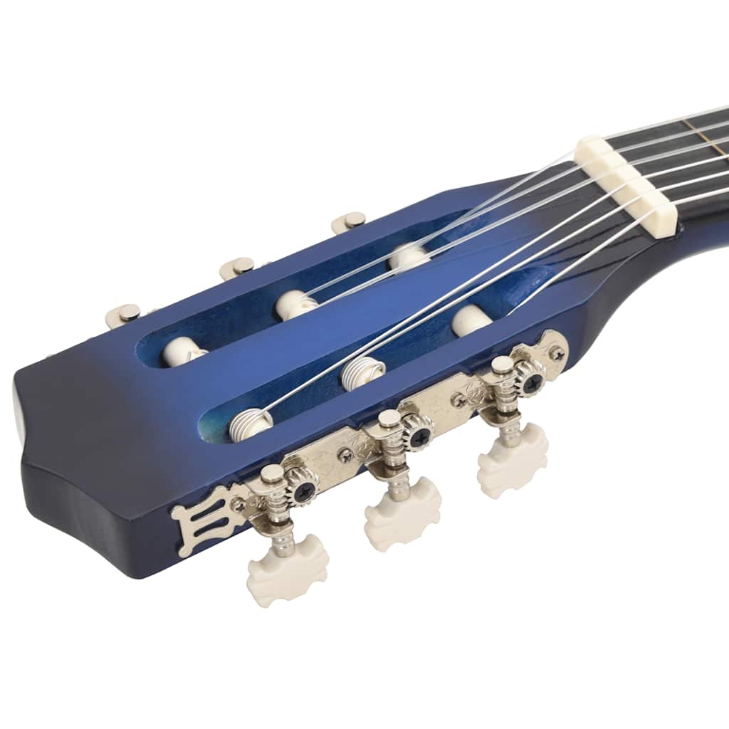 Classical Guitar for Beginner and Kids Blue 3/4 36"