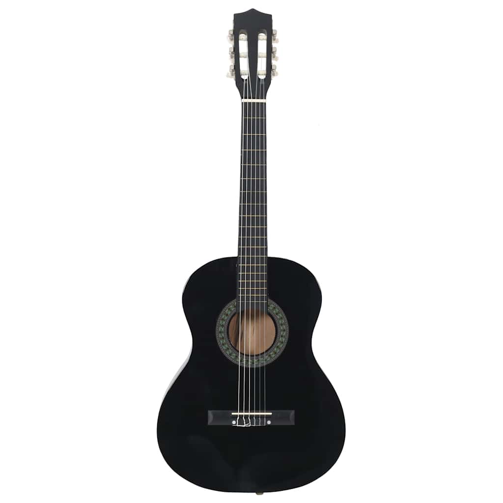 Classical Guitar for Beginner and Kids Black 3/4 36"