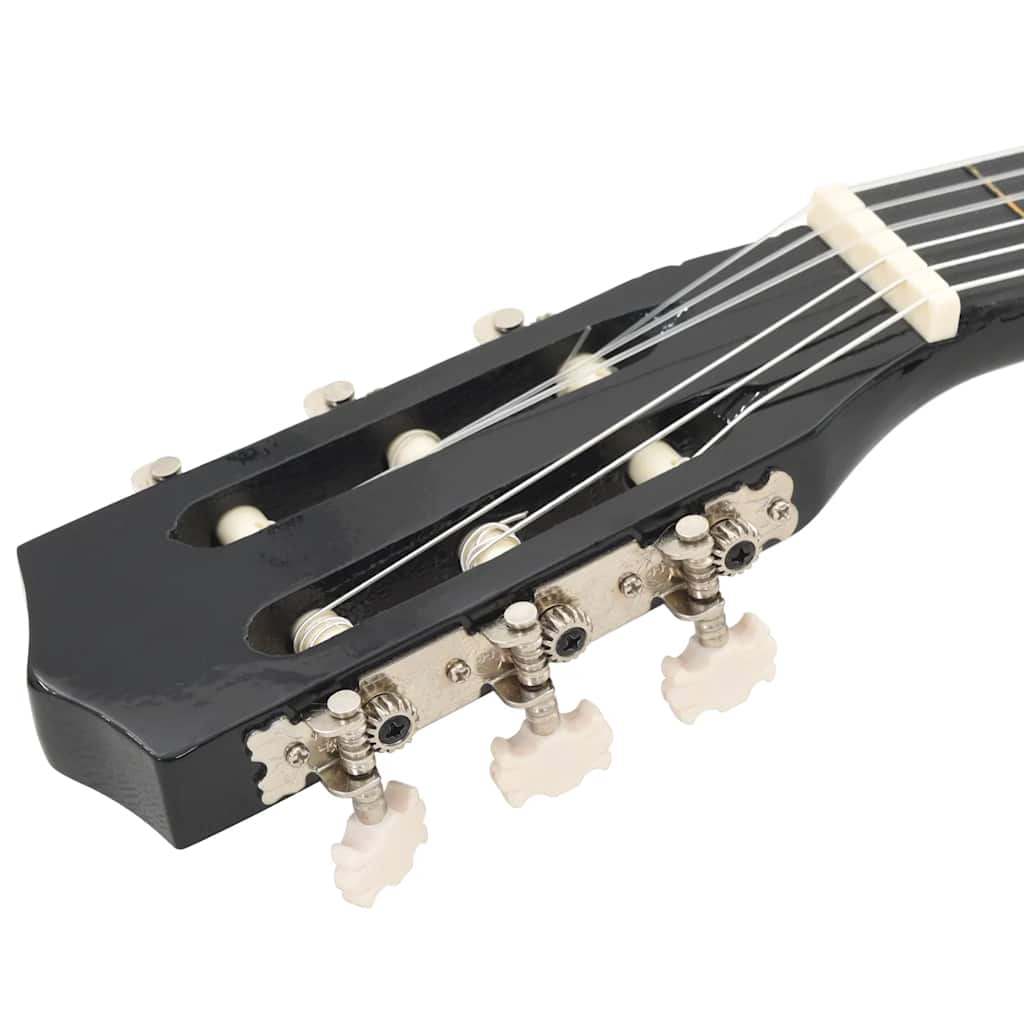 Classical Guitar for Beginner and Kids Black 1/2 34"