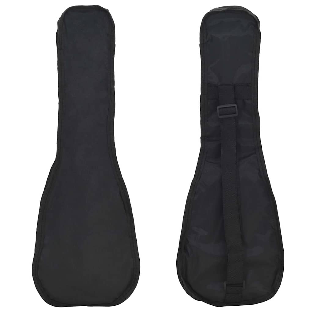 Soprano Ukulele Set with Bag for Kids Dark Wood 23"