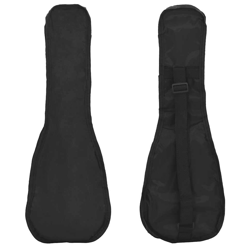 Soprano Ukulele Set with Bag for Kids Light Wood 23"