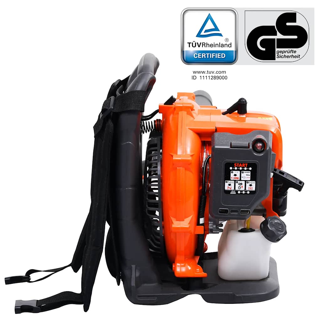 Petrol Backpack Leaf Blower 900 m³/h 42.7 cc