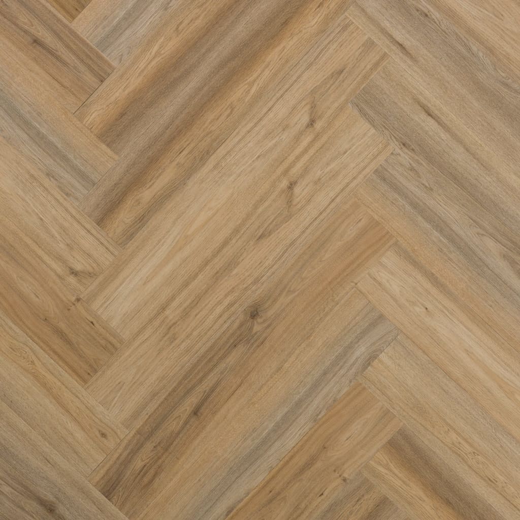 Wood Look Planks Natural Oak Latte Brown