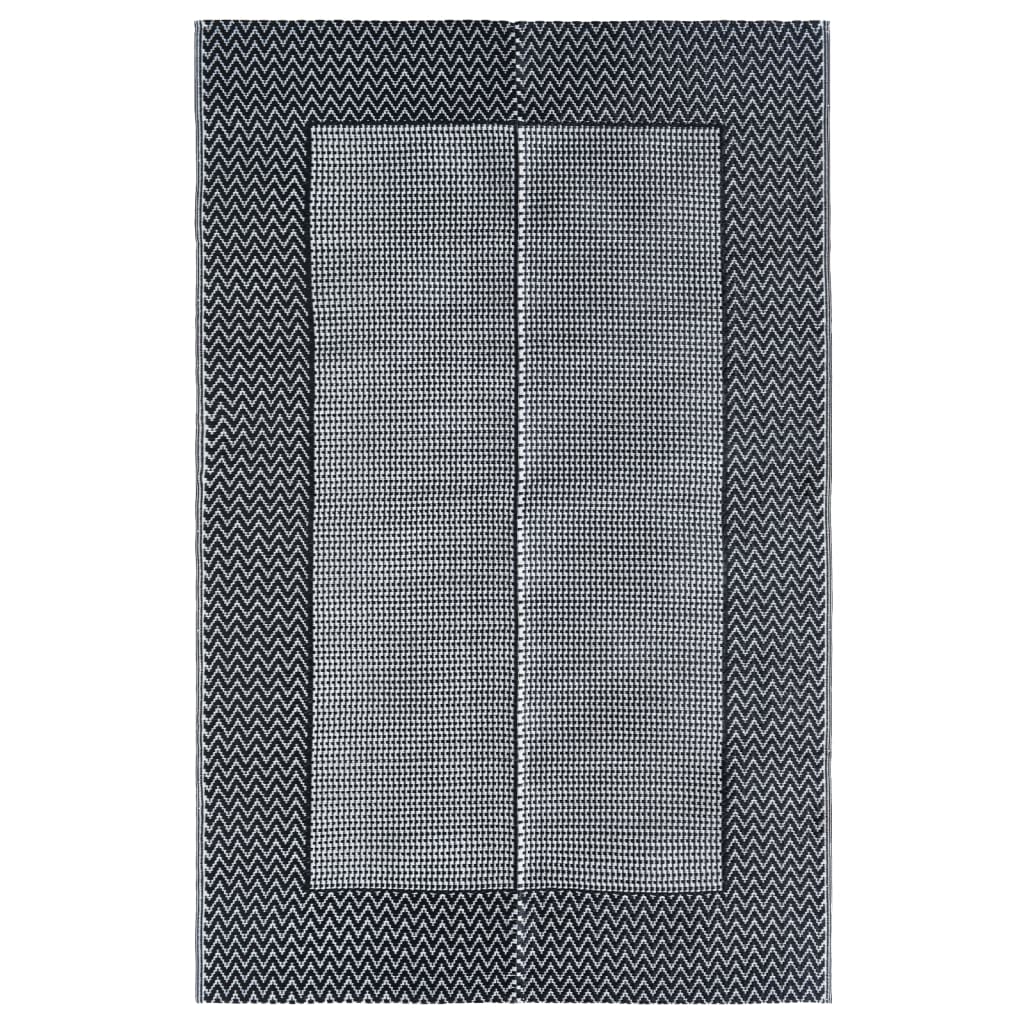 Outdoor Carpet ARAKIL Grey 120x180 cm PP