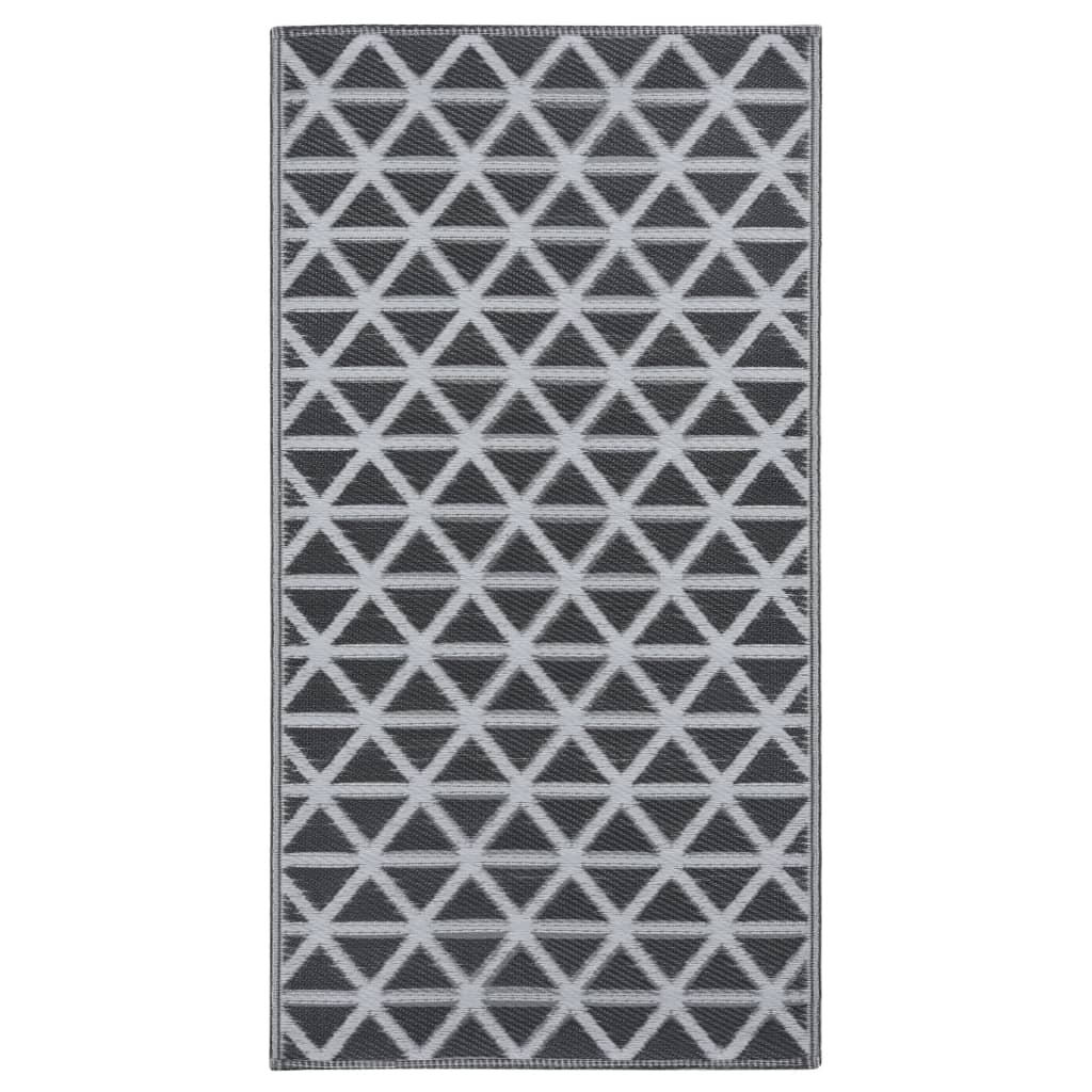 Outdoor Carpet ARAKIL Black 80x150 cm PP