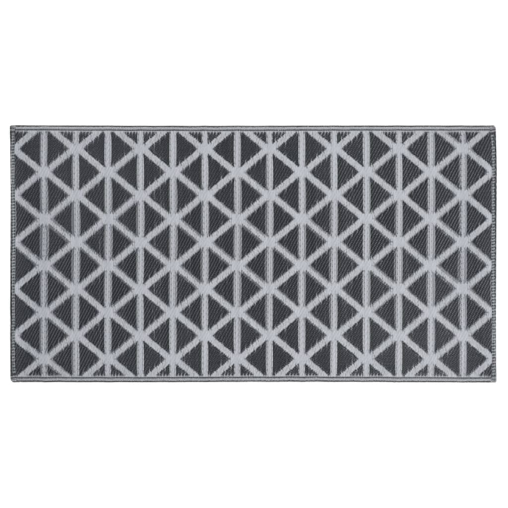 Outdoor Carpet ARAKIL Black 120x180 cm PP