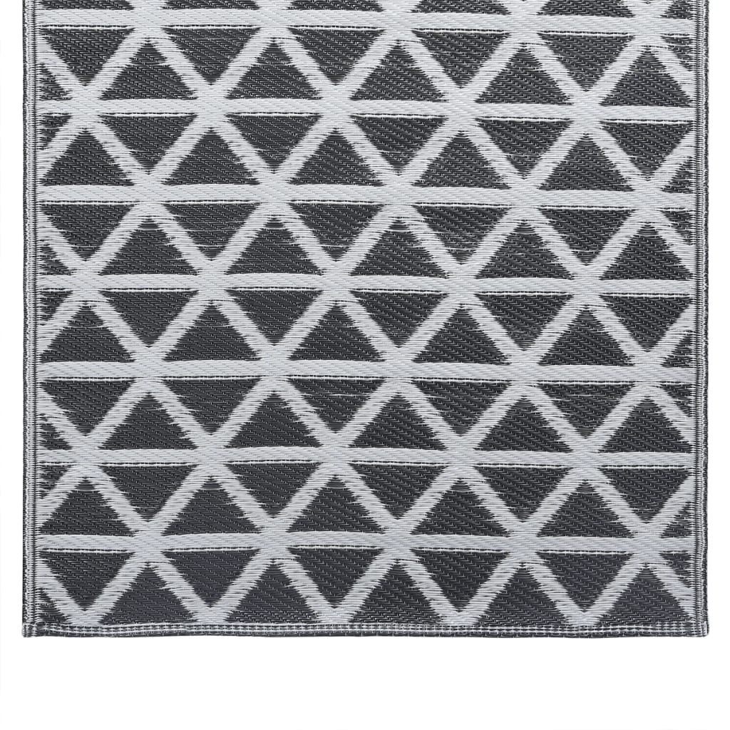 Outdoor Carpet ARAKIL Black 120x180 cm PP