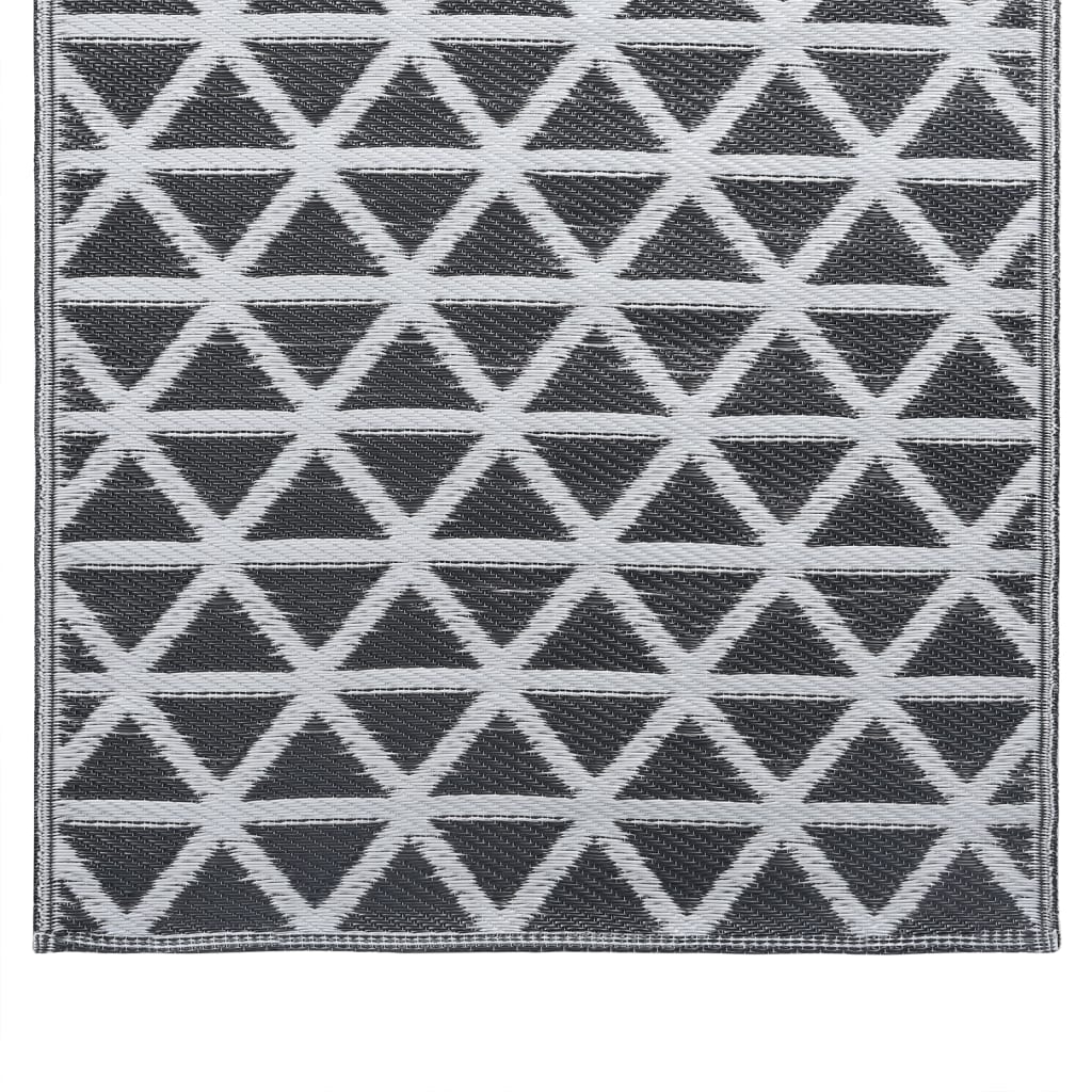 Outdoor Carpet ARAKIL Black 160x230 cm PP