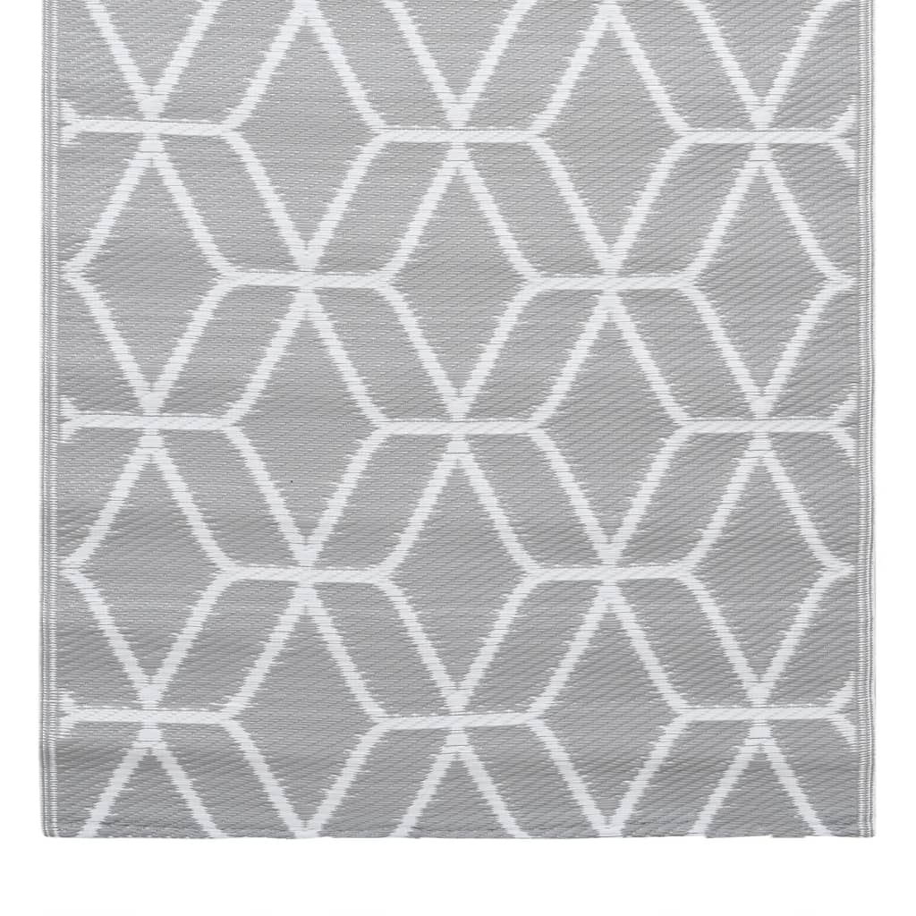 Outdoor Carpet ARAKIL Grey 120x180 cm PP