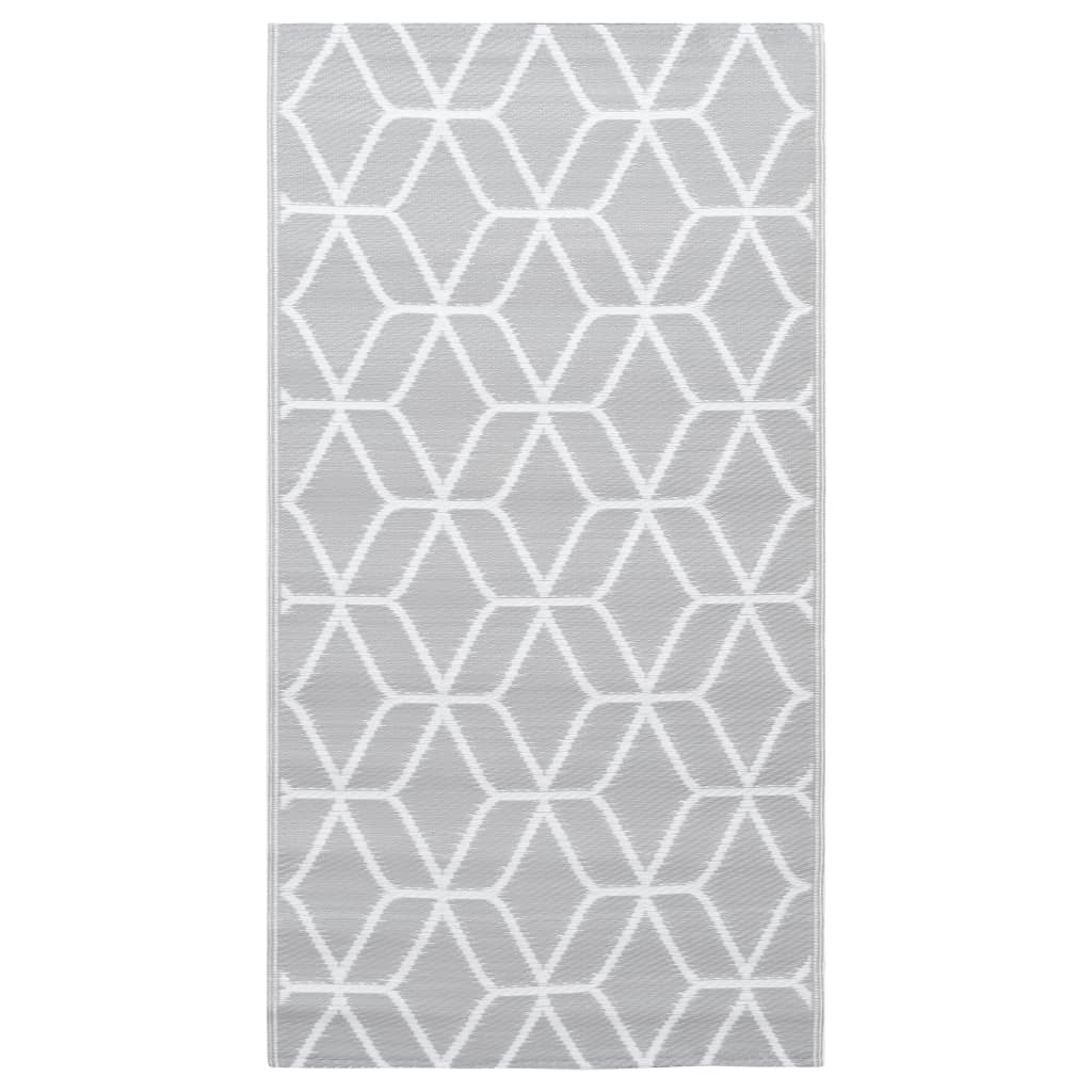 Outdoor Carpet ARAKIL Grey 160x230 cm PP