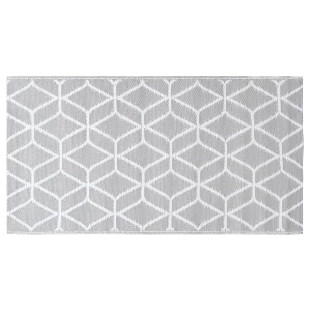 Outdoor Carpet ARAKIL Grey 160x230 cm PP