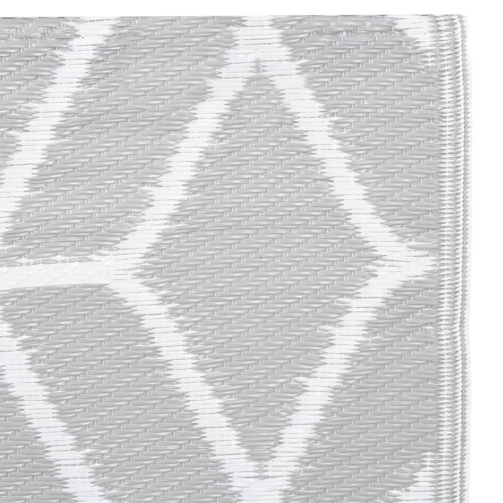 Outdoor Carpet ARAKIL Grey 160x230 cm PP