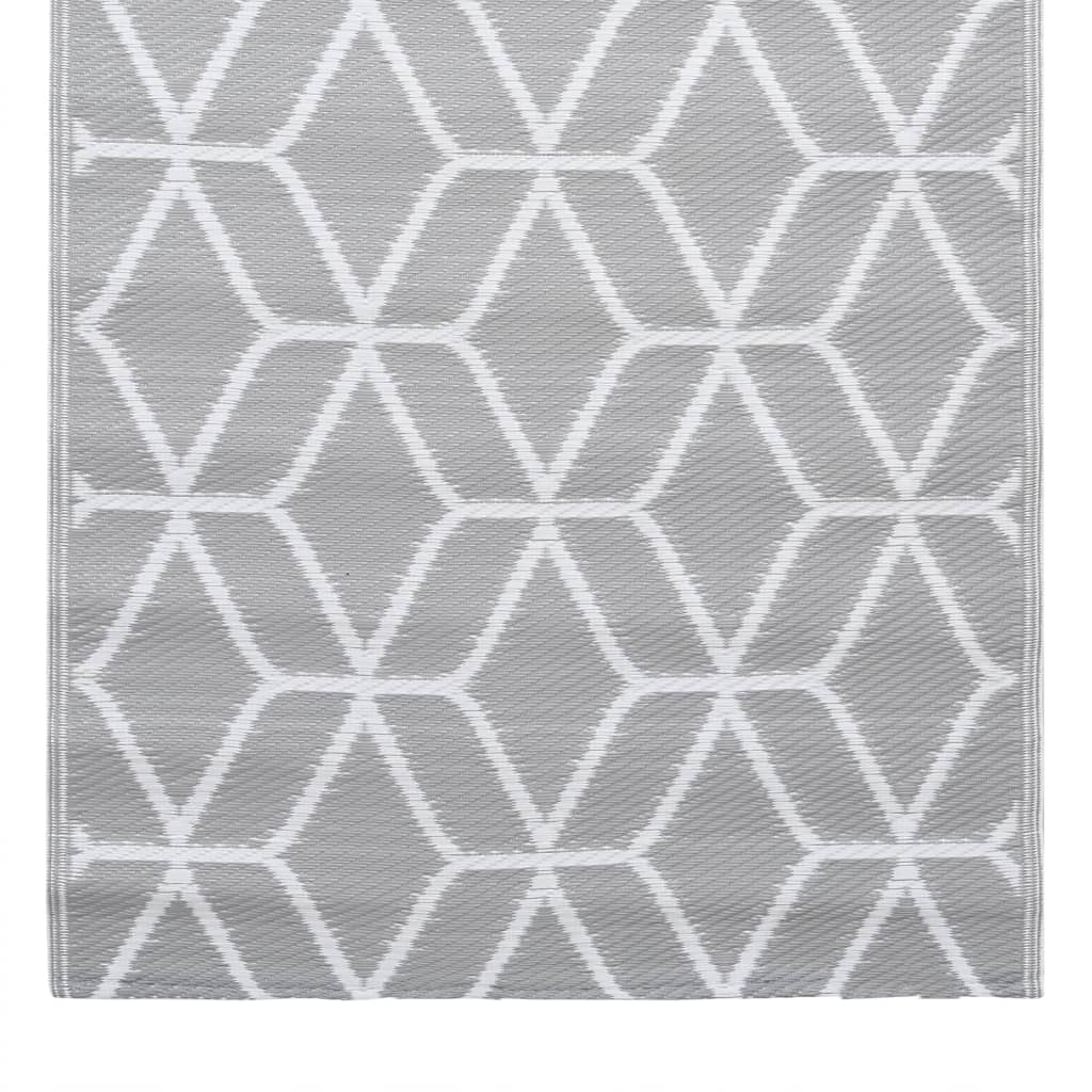 Outdoor Carpet ARAKIL Grey 160x230 cm PP