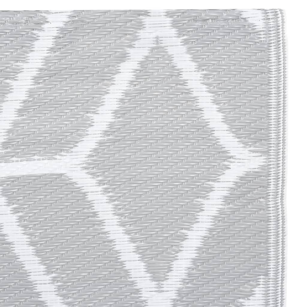 Outdoor Carpet ARAKIL Grey 190x290 cm PP