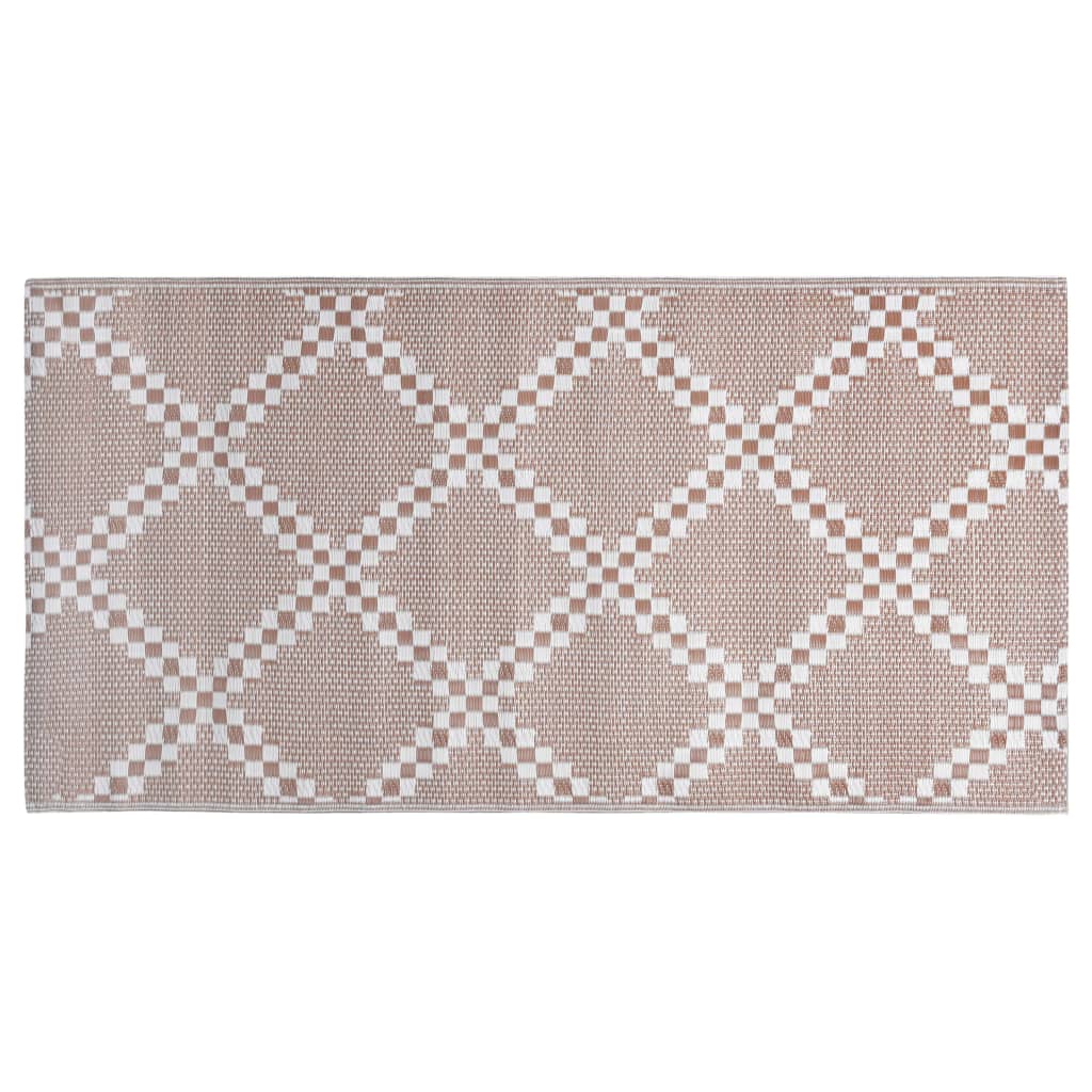 Outdoor Carpet ARAKIL Brown 80x150 cm PP
