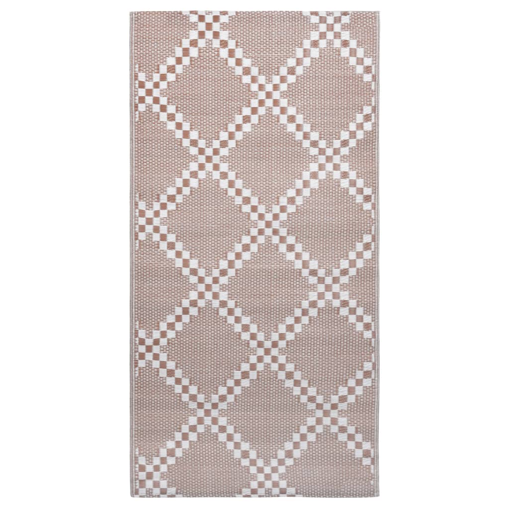Outdoor Carpet ARAKIL Brown 120x180 cm PP