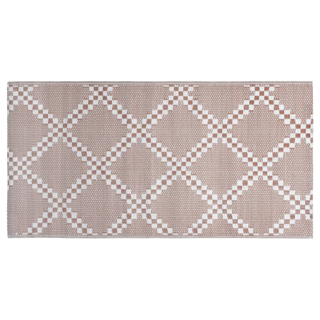 Outdoor Carpet ARAKIL Brown 120x180 cm PP