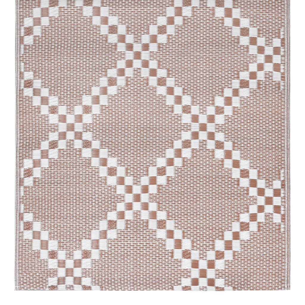 Outdoor Carpet ARAKIL Brown 160x230 cm PP