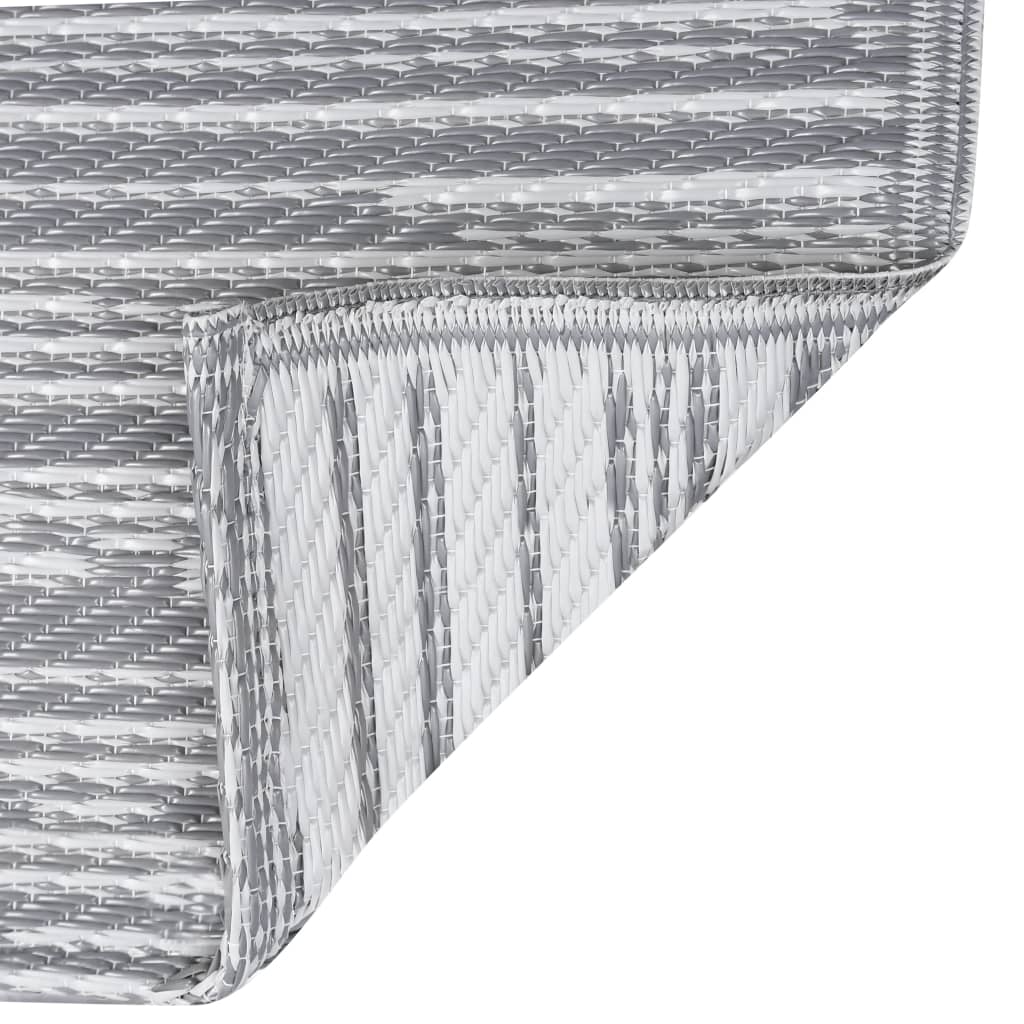Outdoor Carpet ARAKIL Grey 80x150 cm PP