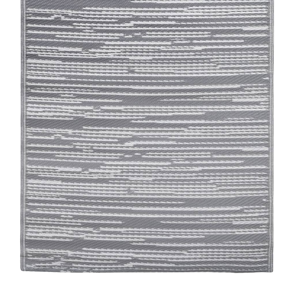 Outdoor Carpet ARAKIL Grey 120x180 cm PP