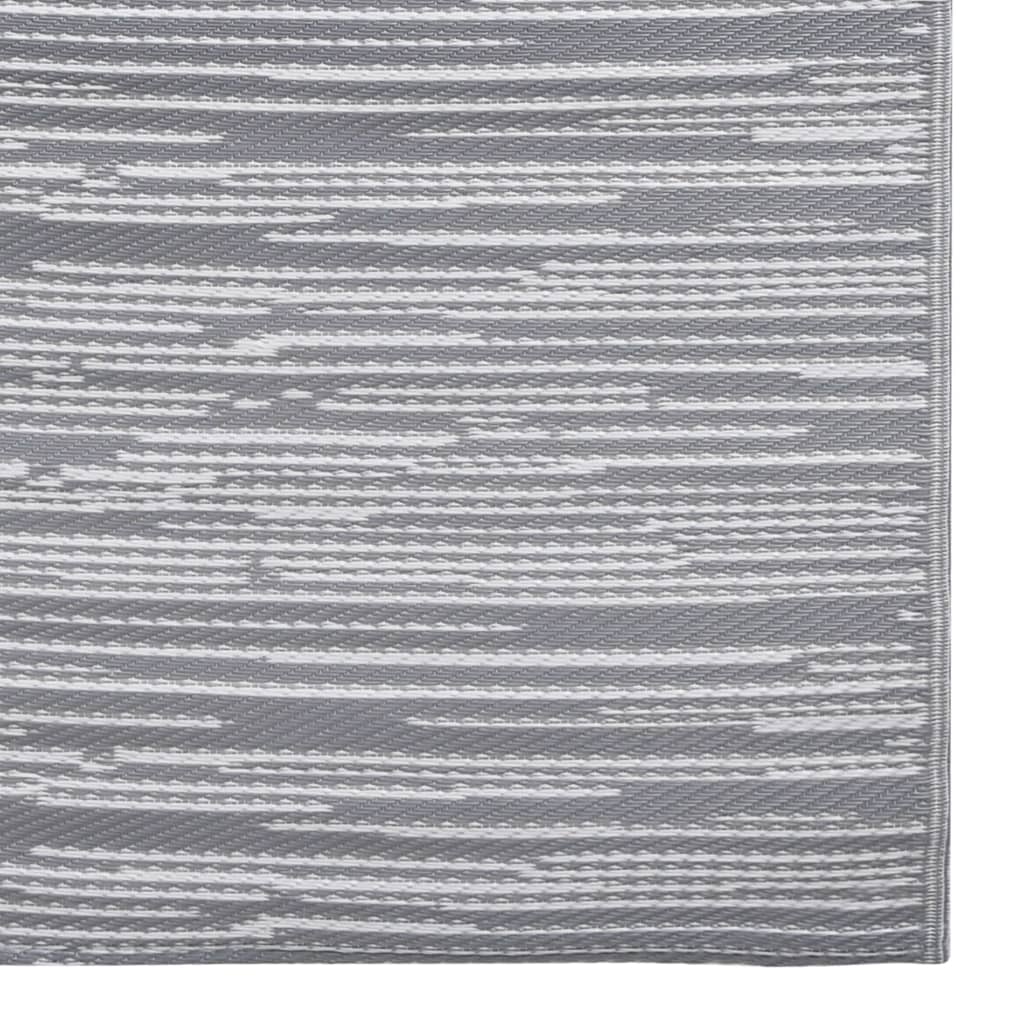 Outdoor Carpet ARAKIL Grey 120x180 cm PP