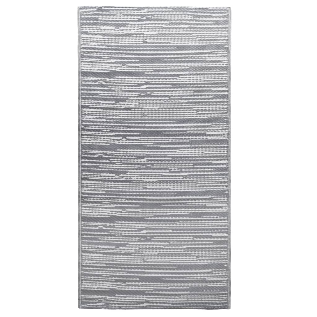 Outdoor Carpet ARAKIL Grey 190x290 cm PP