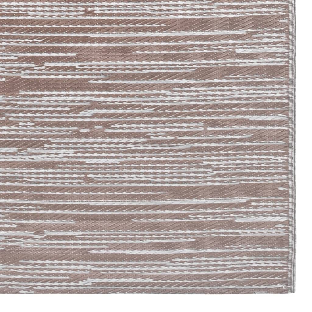 Outdoor Carpet ARAKIL Brown 80x150 cm PP