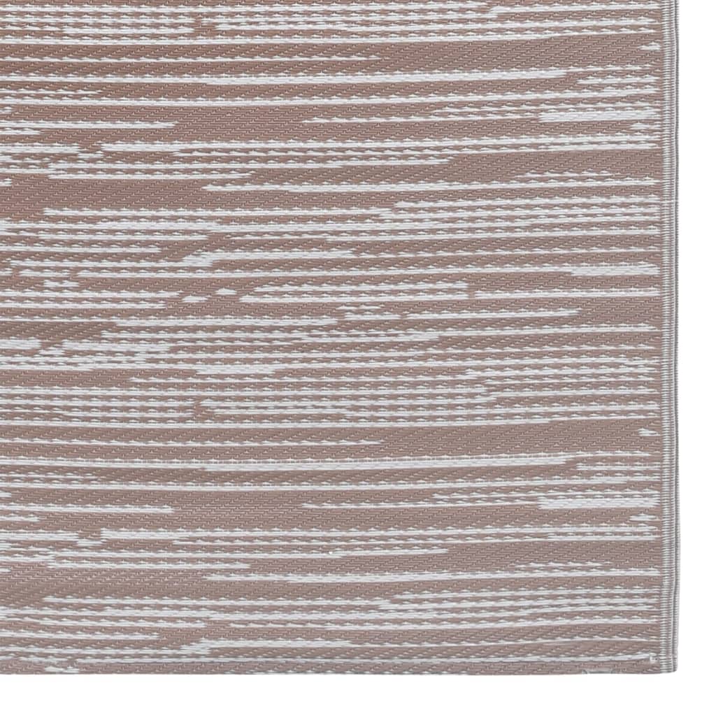 Outdoor Carpet ARAKIL Brown 160x230 cm PP