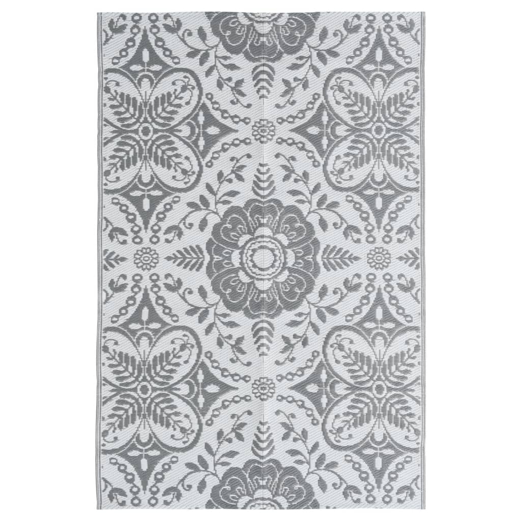Outdoor Carpet ARAKIL Light Grey 120x180 cm PP