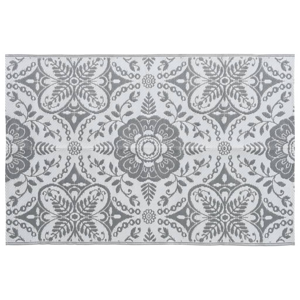 Outdoor Carpet ARAKIL Light Grey 120x180 cm PP